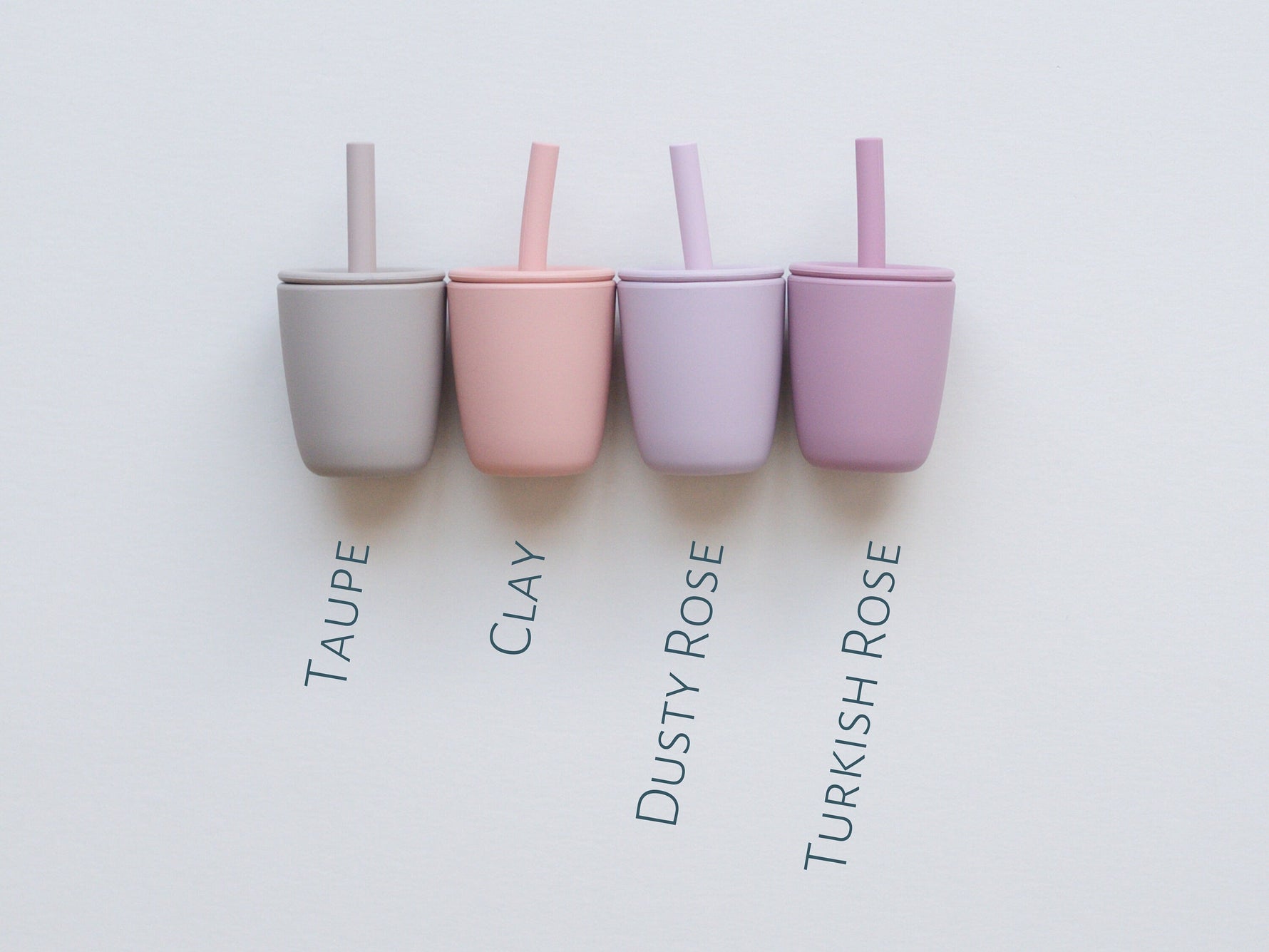 Mini Straw Cup - Silicone Straw Cup for Babies & Young Toddlers