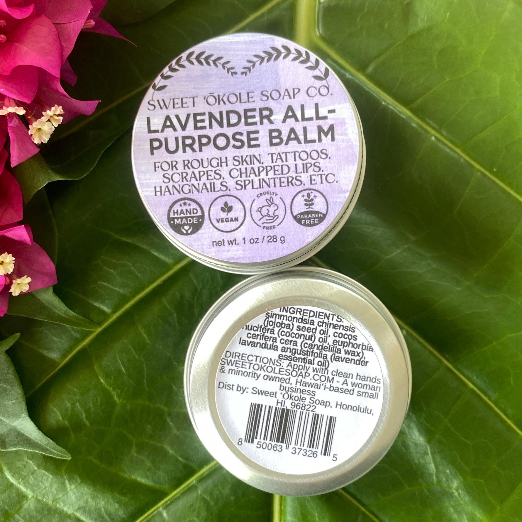 Lavender Balm, Calming Essential Oil Salve