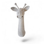 Rattan Giraffe Wall Decor – Boho Nursery & Kids Room Wall Art | Handmade Safari Animal Decor