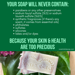 Lavender & Clary Sage Soap with Noni & Essential Oils