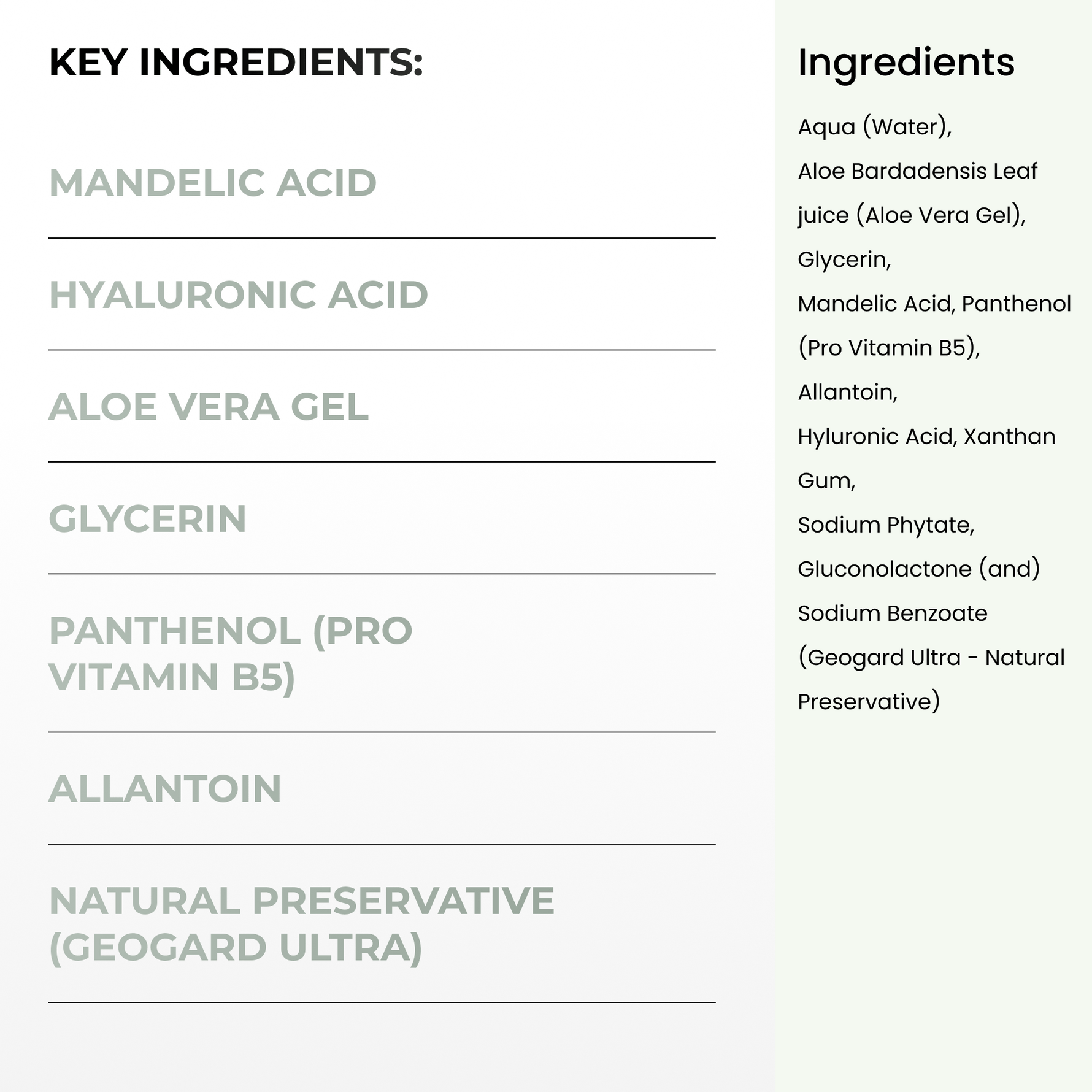 Mandelic Acid Serum