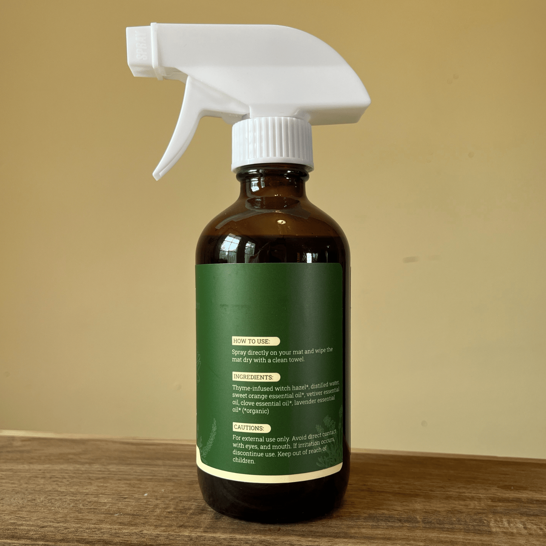 Natural Yoga Mat Cleaner