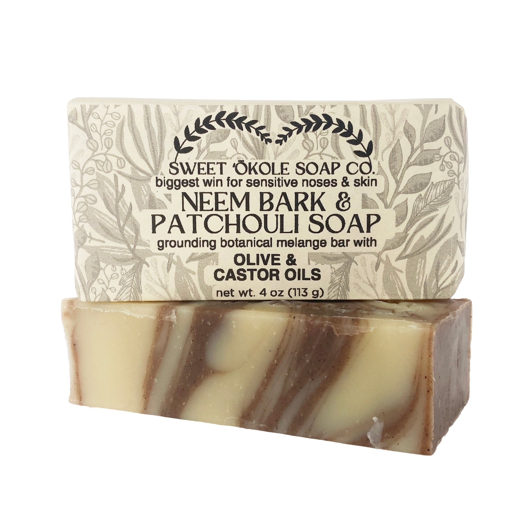 Neem Bark & Patchouli Soap with Shea Butter