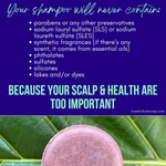 Lavender Clary Sage Solid Shampoo Bar with Ratanjot Root