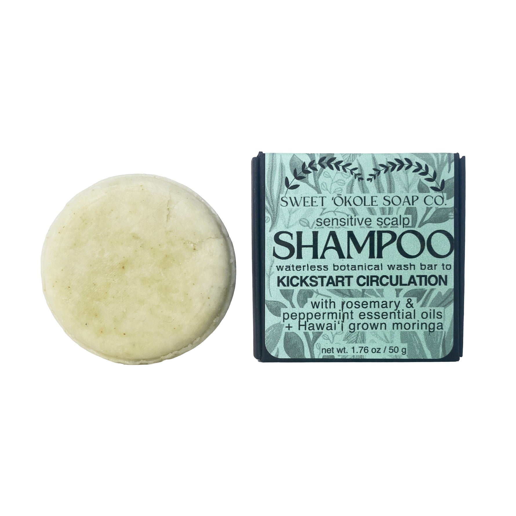 Non-Toxic Shampoo Bar - Rosemary, Mint & Moringa