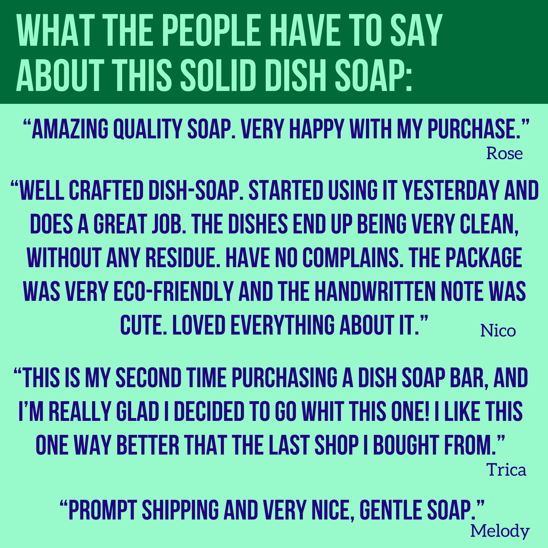 Solid Dish Soap Bar Non-Toxic, Unscented, Plastic-Free Dishwashing