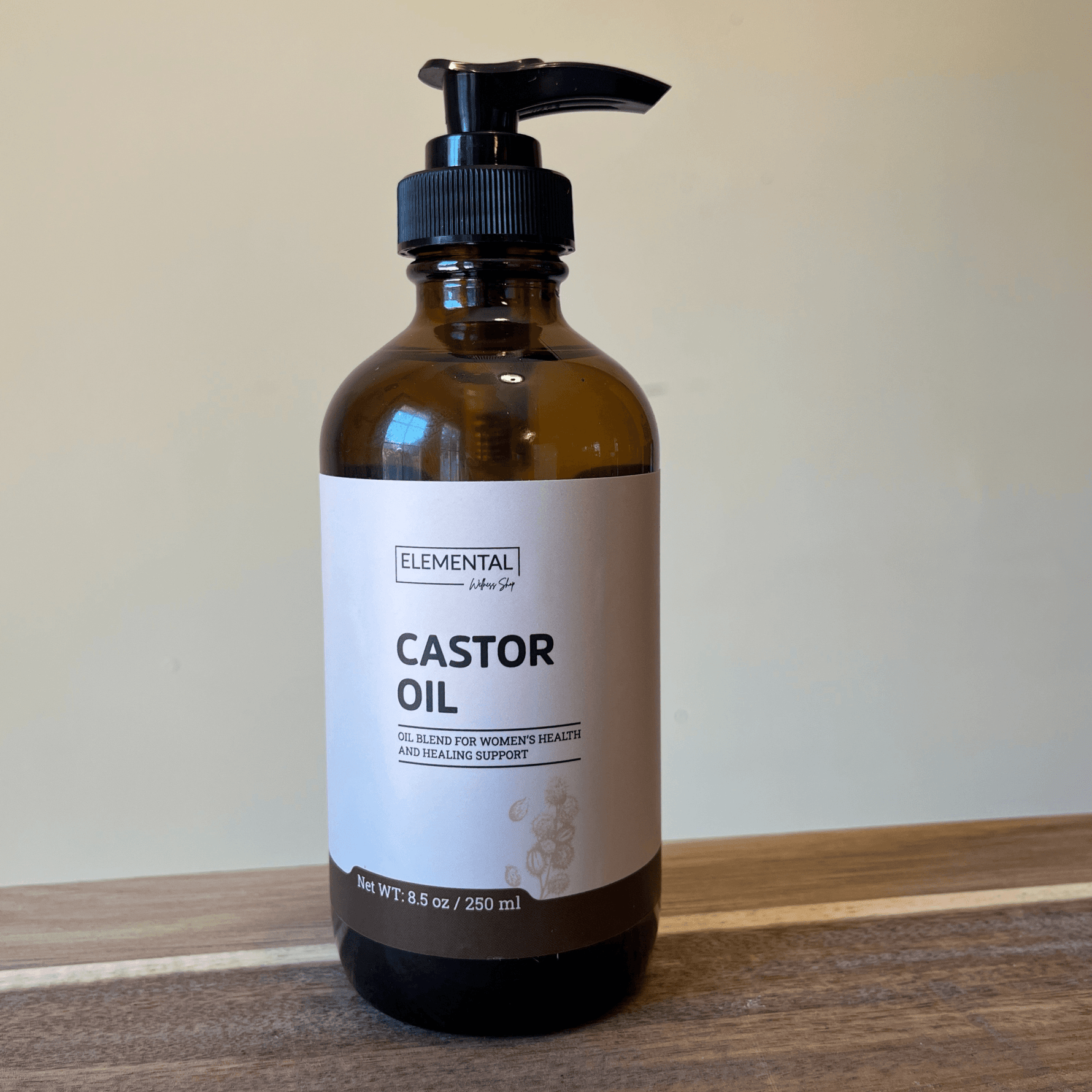 Organic Hexane-Free Castor Oil