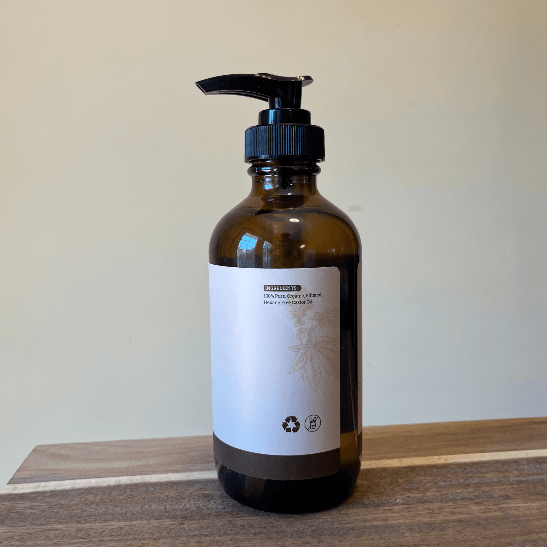Organic Hexane-Free Castor Oil