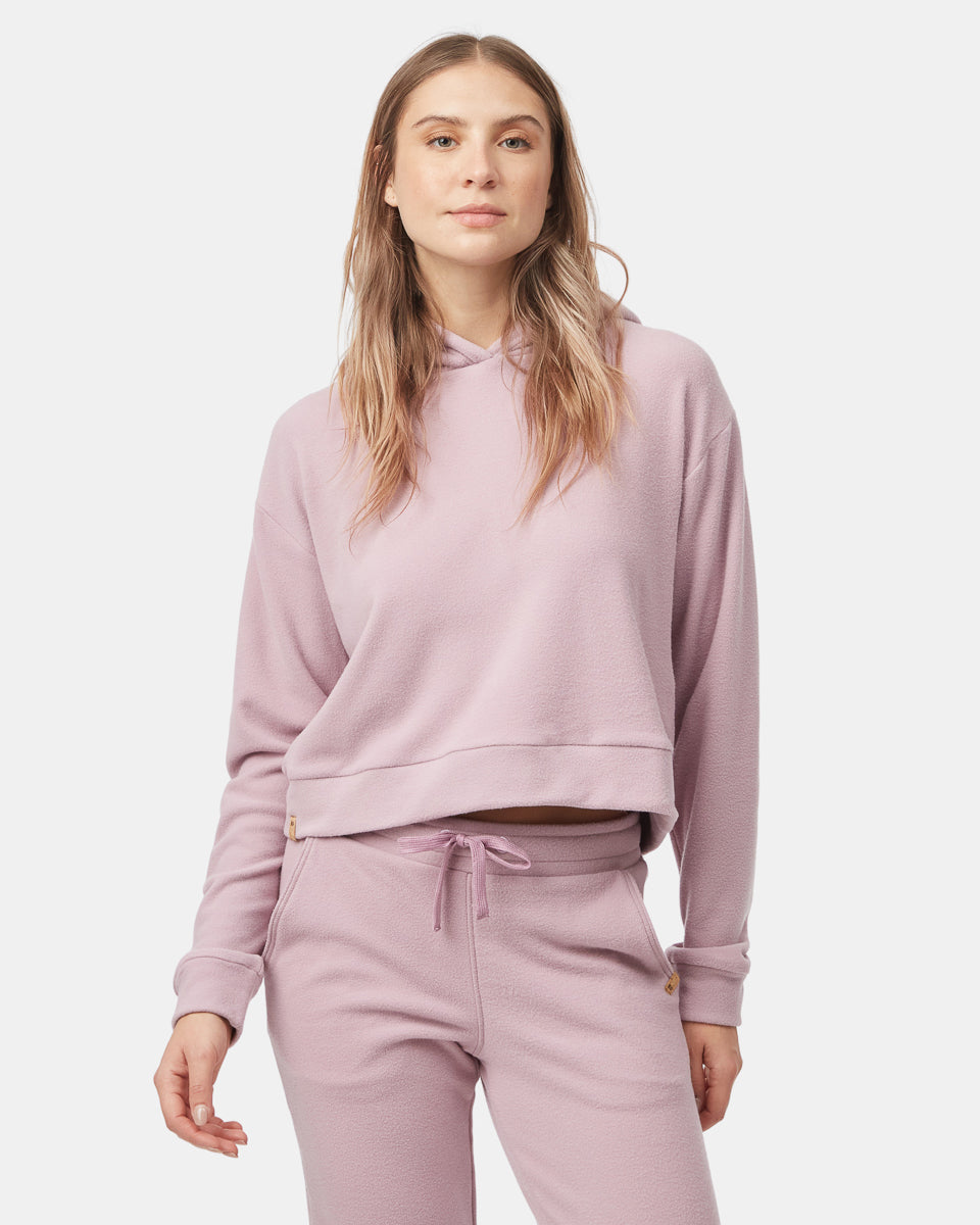Luxe Cropped Hoodie