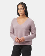 Highline Fuzzy V-Neck Sweater