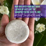 Natural Shampoo Bar Eucalyptus & Lime Essential Oils with Noni