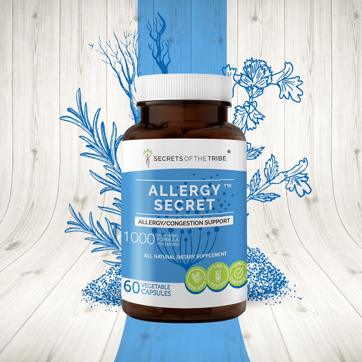 Allergy Secret Capsules - Allergy/Congestion Support