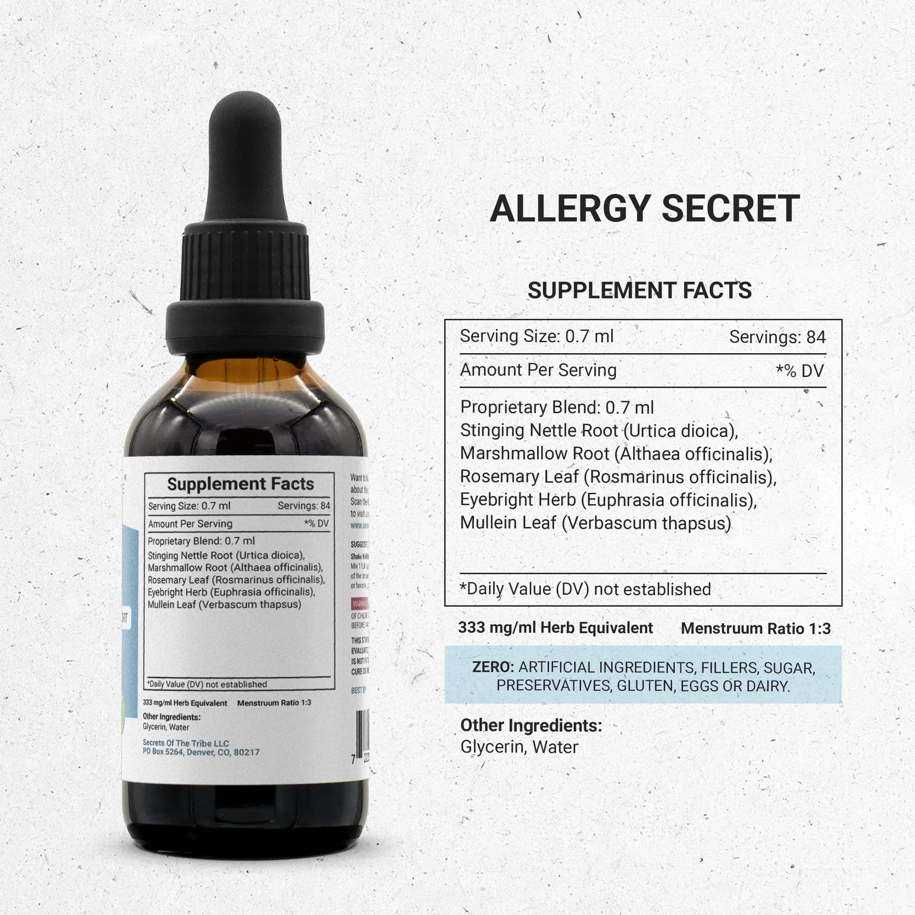 Allergy Secret Extract - Allergy/Congestion Support