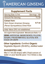 American Ginseng Tincture