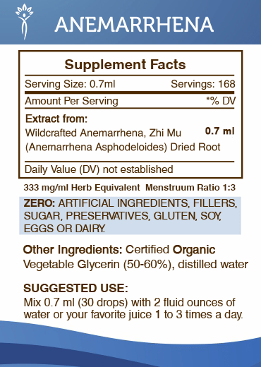 Anemarrhena Tincture