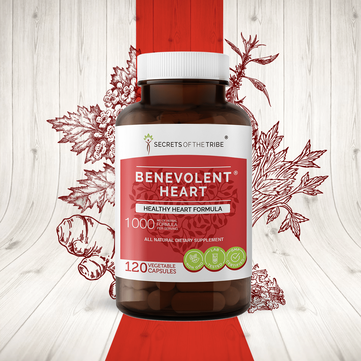 Benevolent Heart Capsules - Healthy Heart Formula