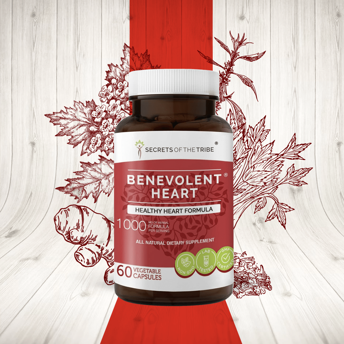 Benevolent Heart Capsules - Healthy Heart Formula