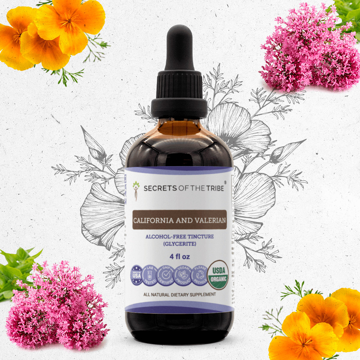 California and Valerian Tincture