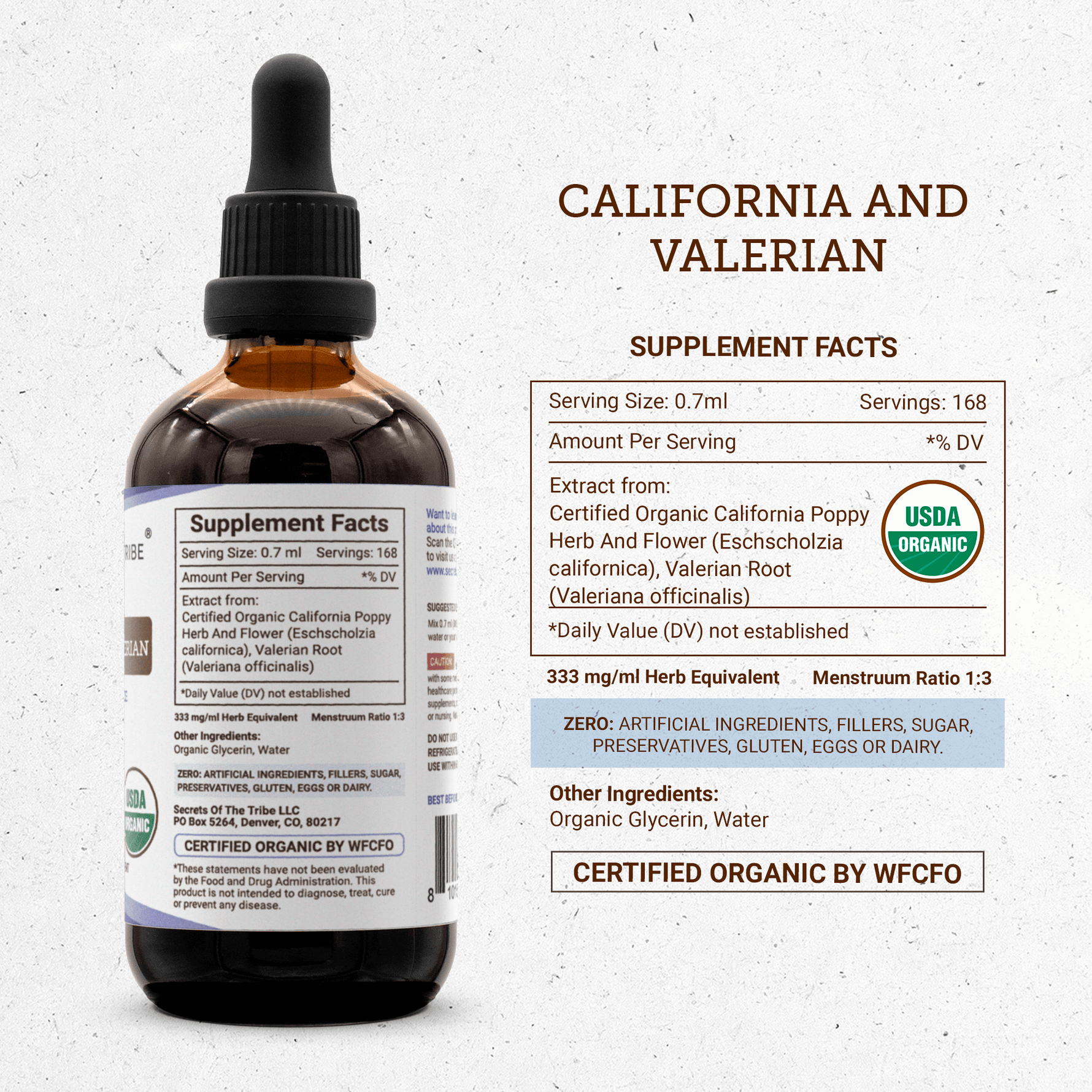 California and Valerian Tincture