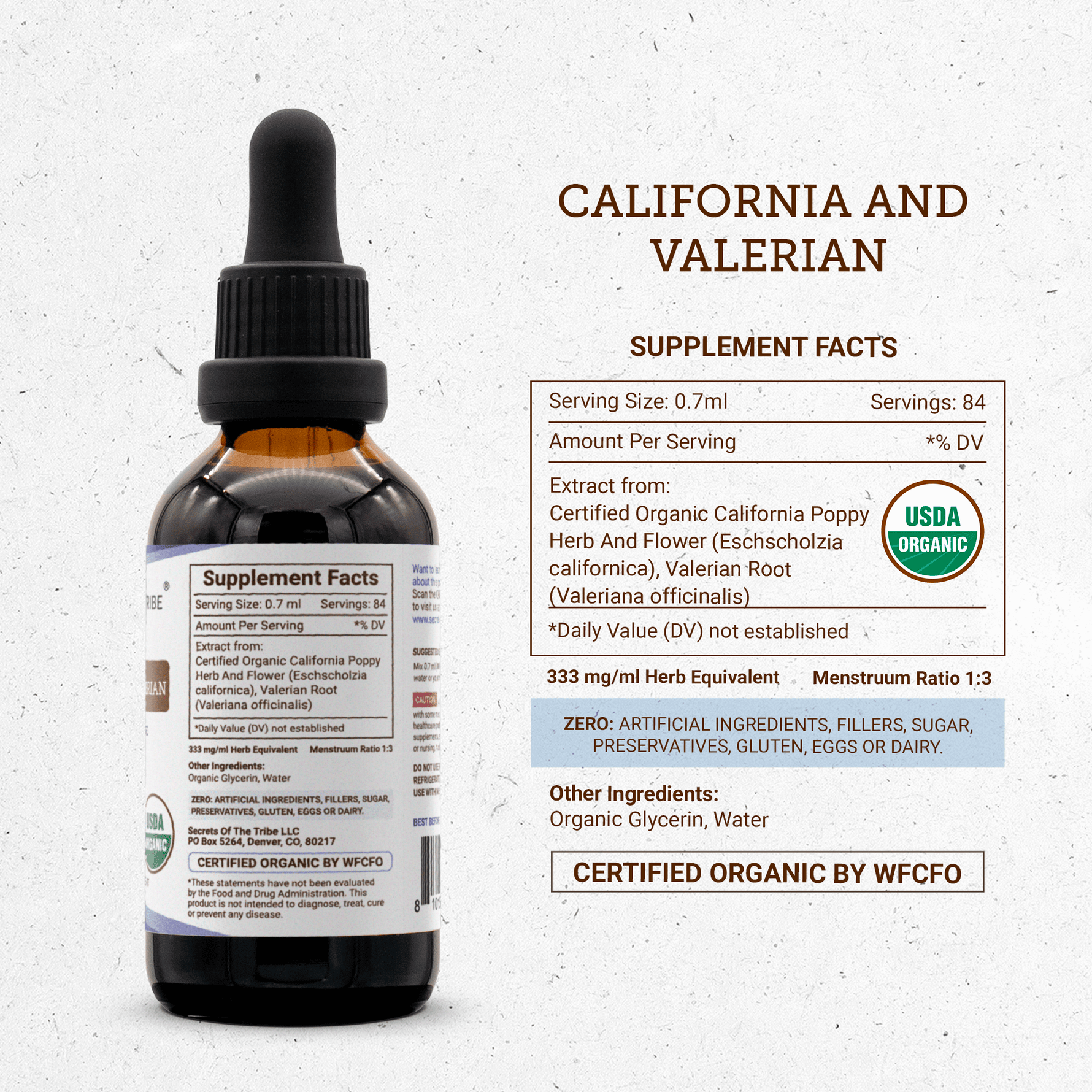 California and Valerian Tincture