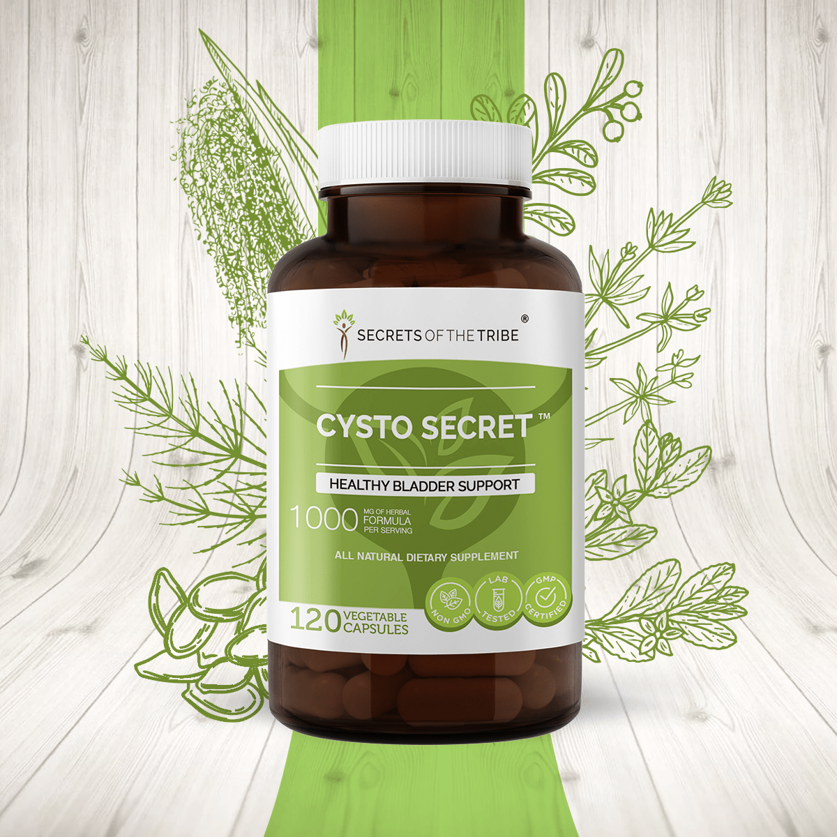 Cysto Secret Capsules - Healthy Bladder Support