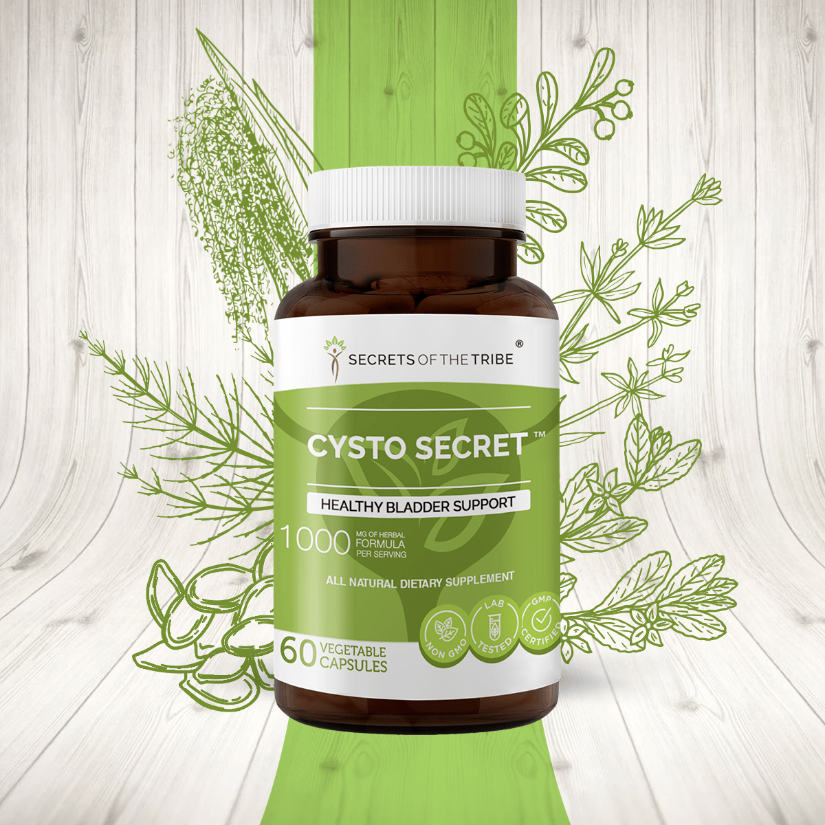 Cysto Secret Capsules - Healthy Bladder Support