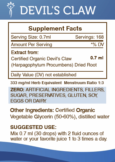 Devil's Claw Tincture