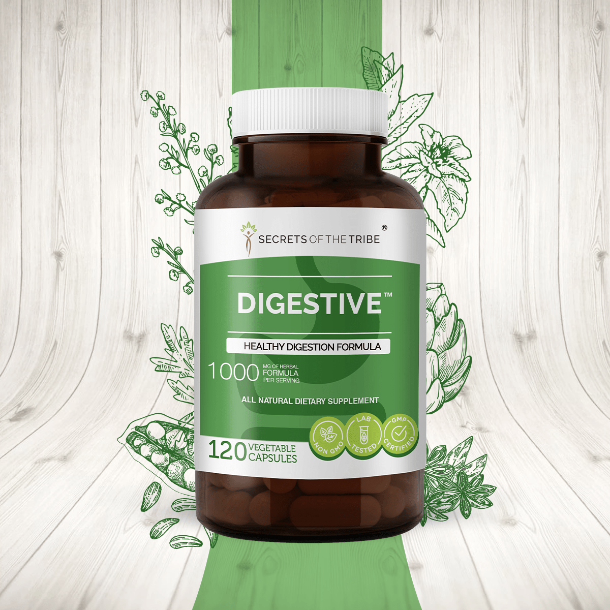 Digestive Capsules - Healthy Digestion Formula