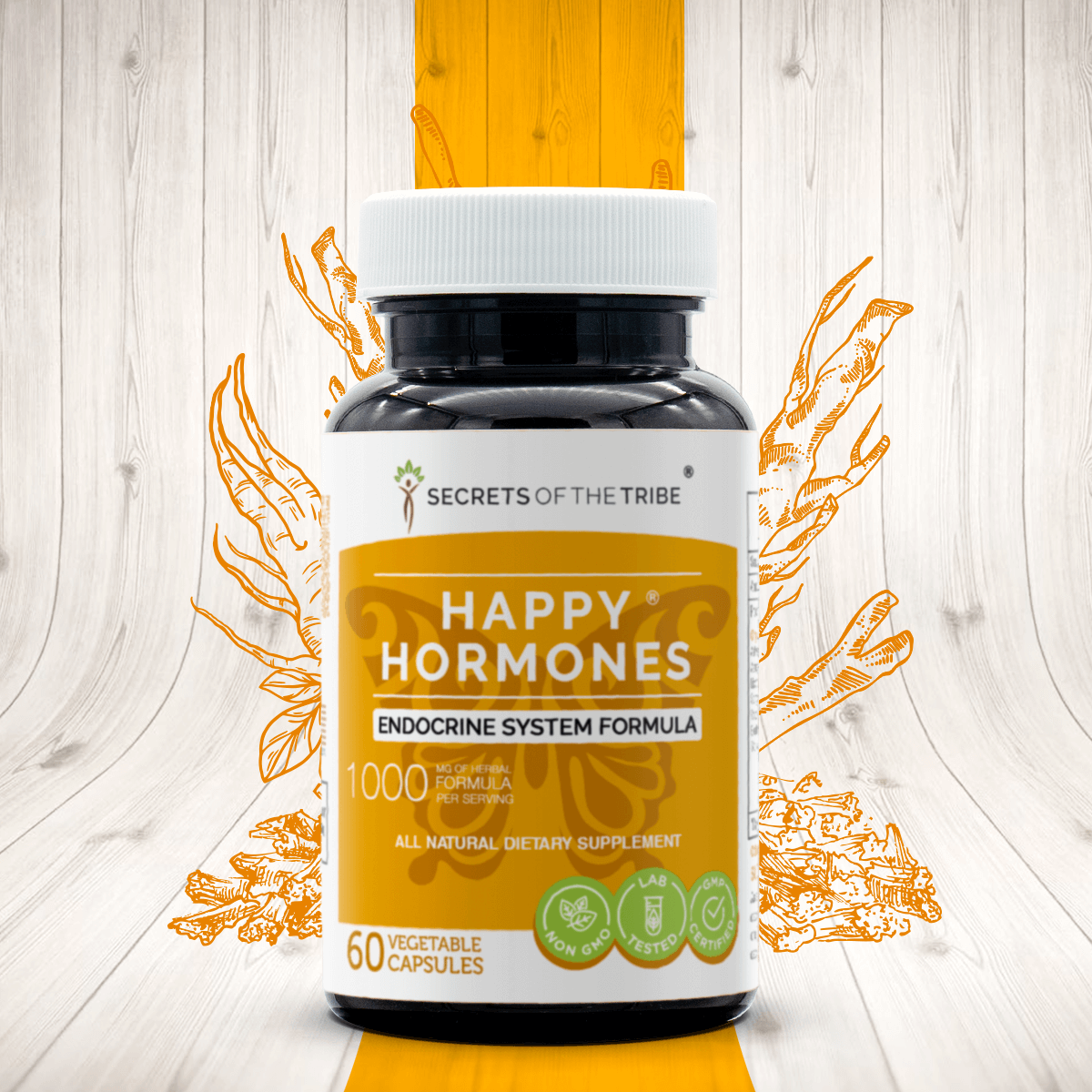 Happy Hormones Capsules - Endocrine System Formula