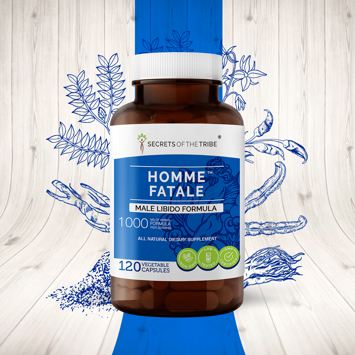 Homme Fatale Capsules - Male Libido Formula