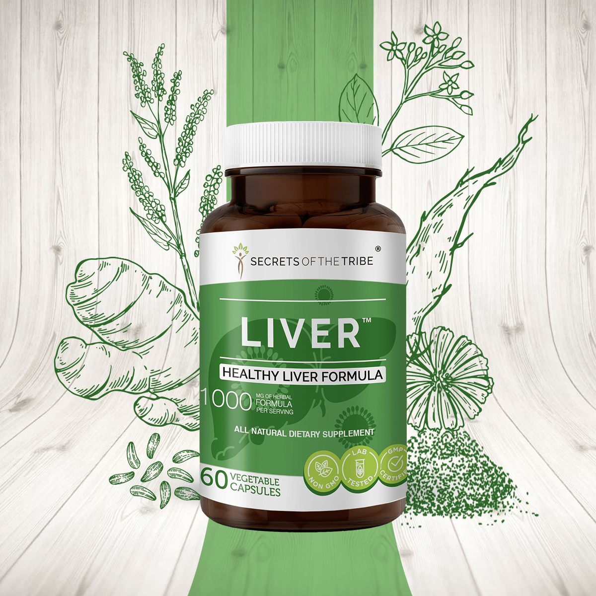 Liver Capsules - Healthy Liver Formula