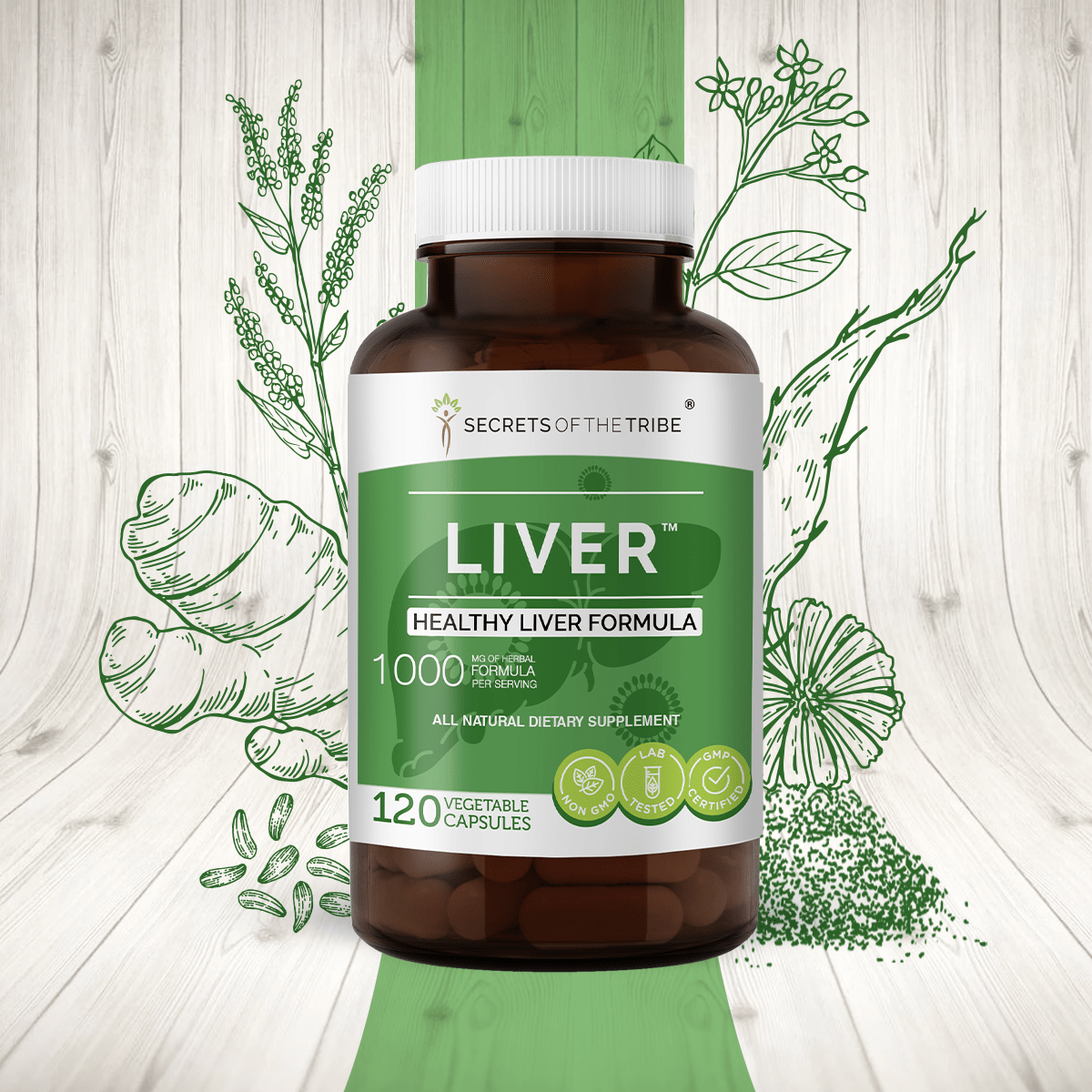 Liver Capsules - Healthy Liver Formula