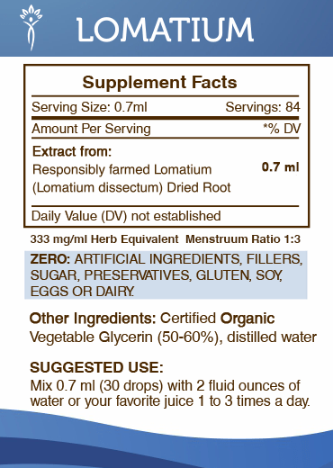 Lomatium Tincture