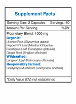 Lungs Capsules - Healthy Lungs Formula
