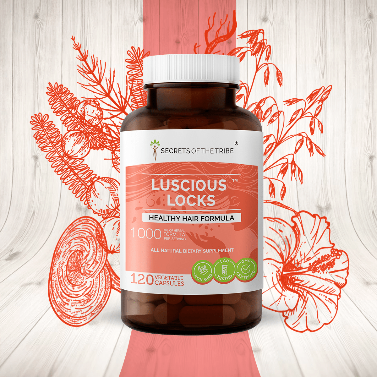 Luscious Locks Capsules - Healthy Hair Formula