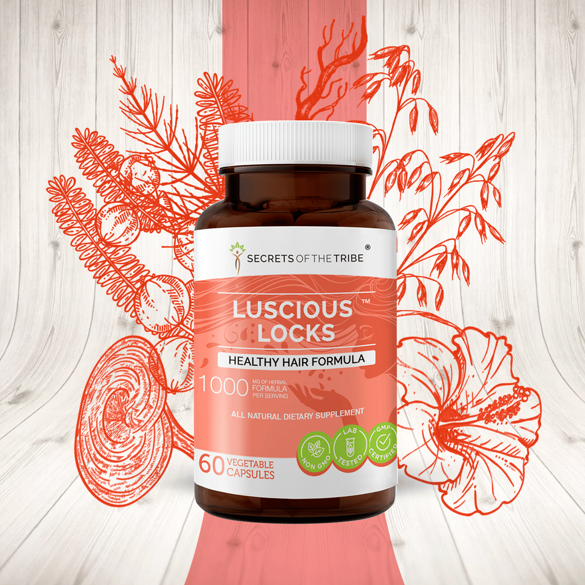 Luscious Locks Capsules - Healthy Hair Formula