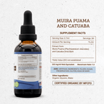 Muira Puama and Catuaba Tincture