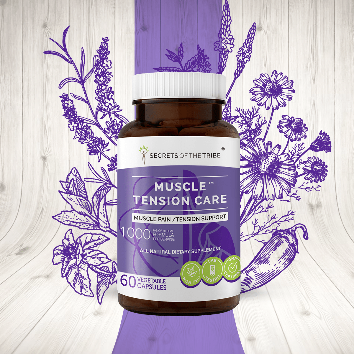 Muscle Tension Care Capsules - Muscle Pain/Tension Support
