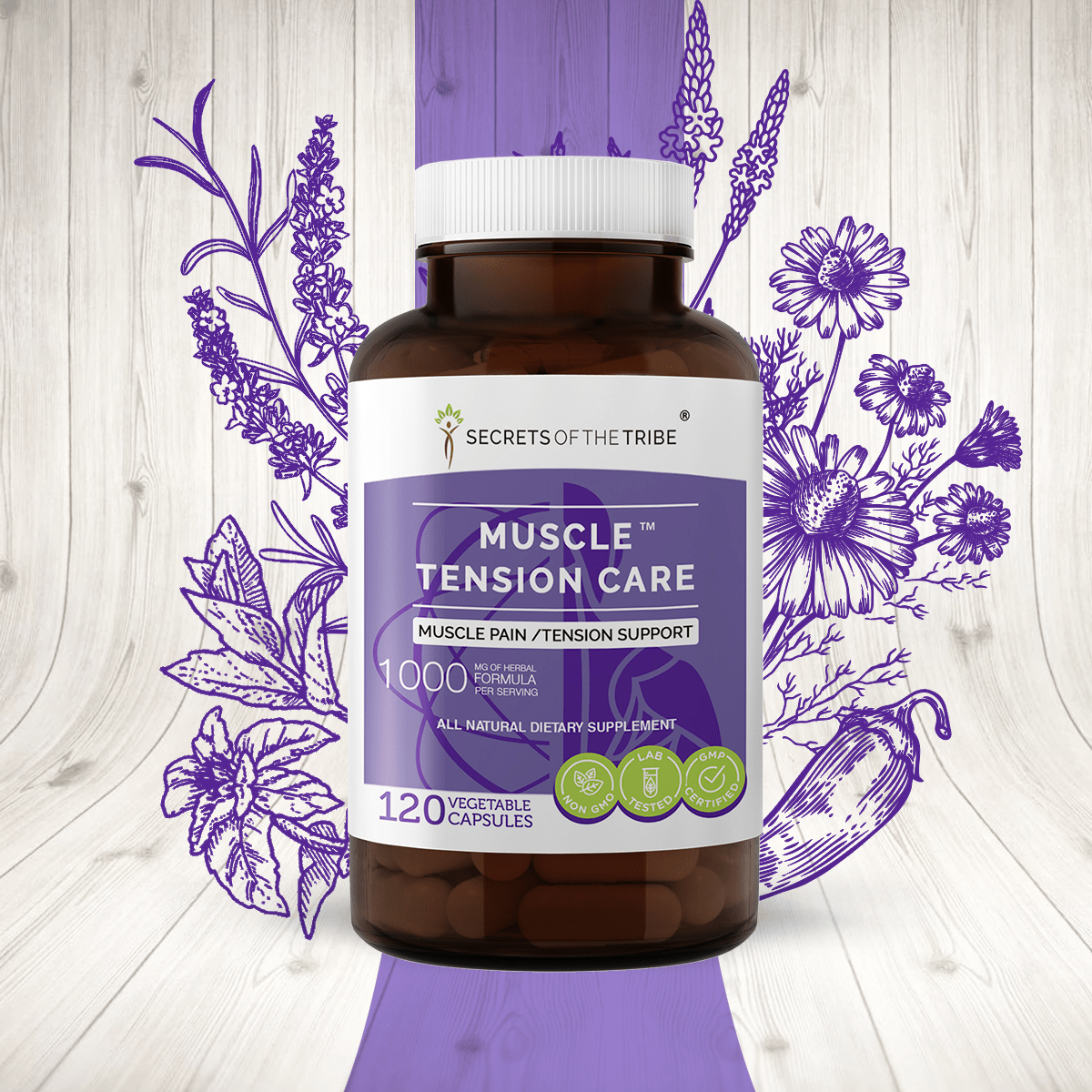 Muscle Tension Care Capsules - Muscle Pain/Tension Support