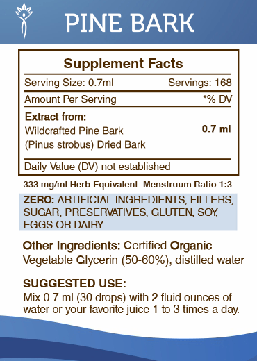 Pine Bark Tincture