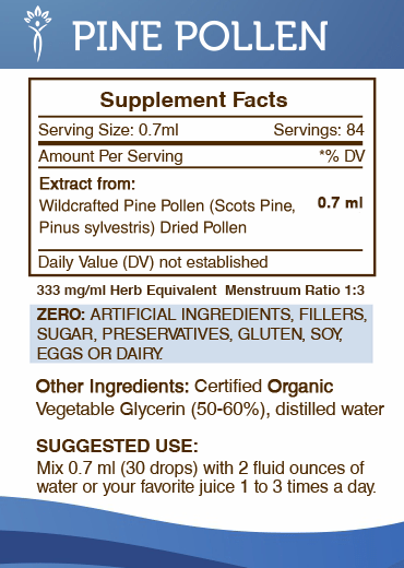 Pine Pollen Tincture