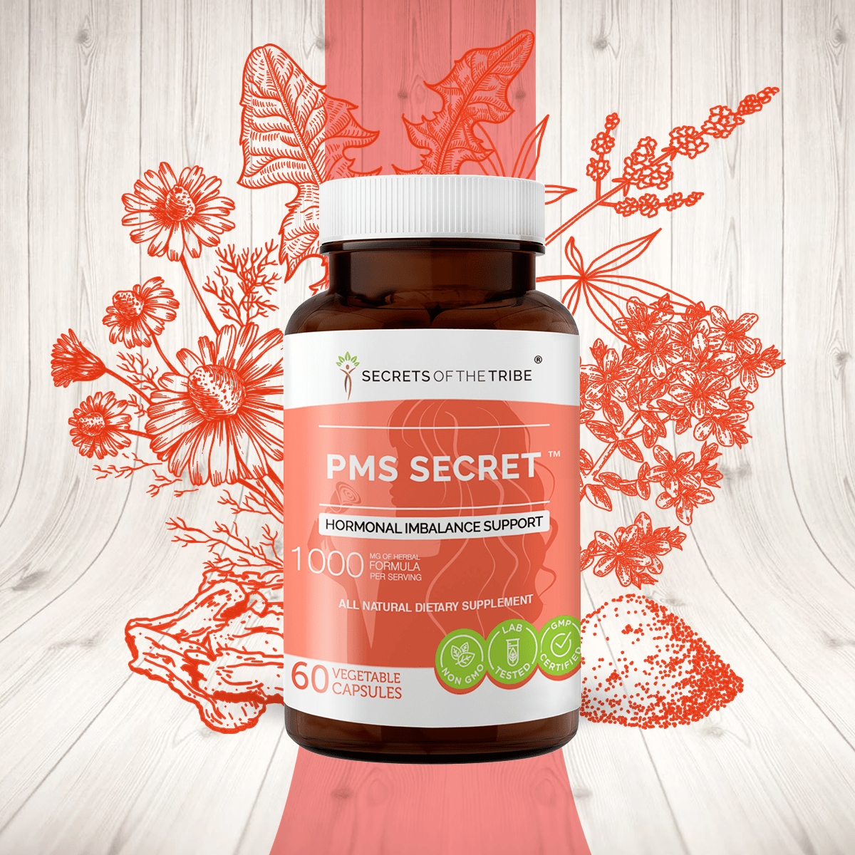 PMS Secret Capsules - Hormonal Imbalance Support