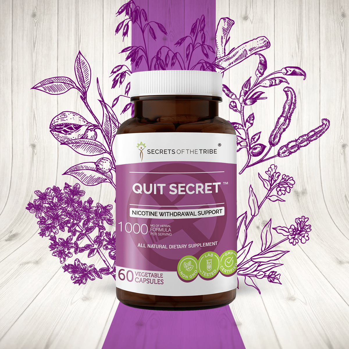 Quit Secret Capsules - Nicotine Withdrawal Support