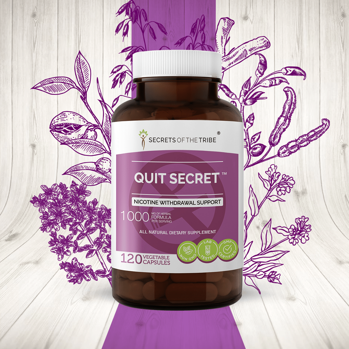 Quit Secret Capsules - Nicotine Withdrawal Support