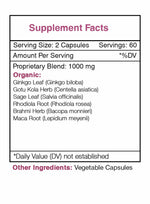 Raven's Wisdom Capsules - Cognitive Health Formula