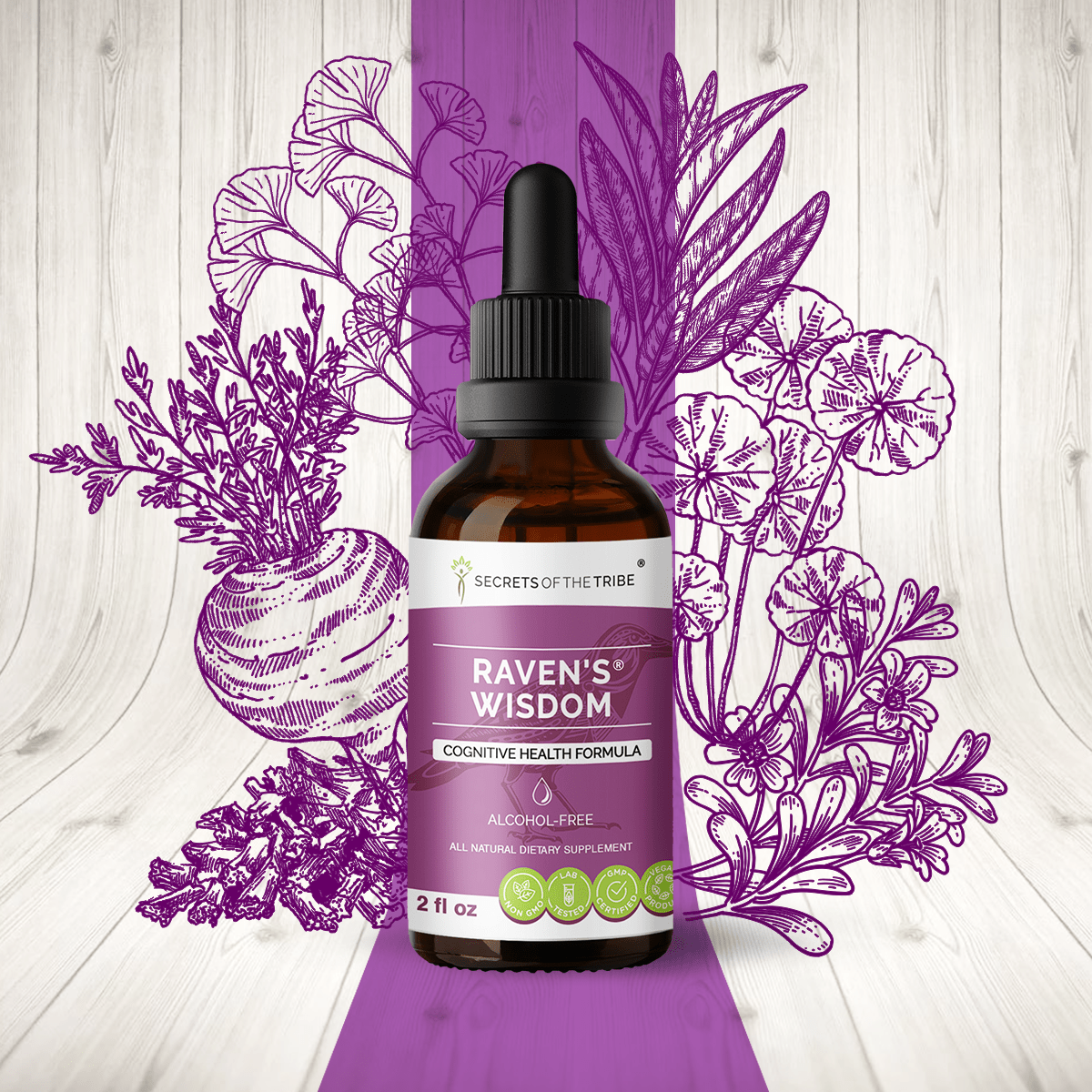 Raven's Wisdom - Cognitive Health Formula