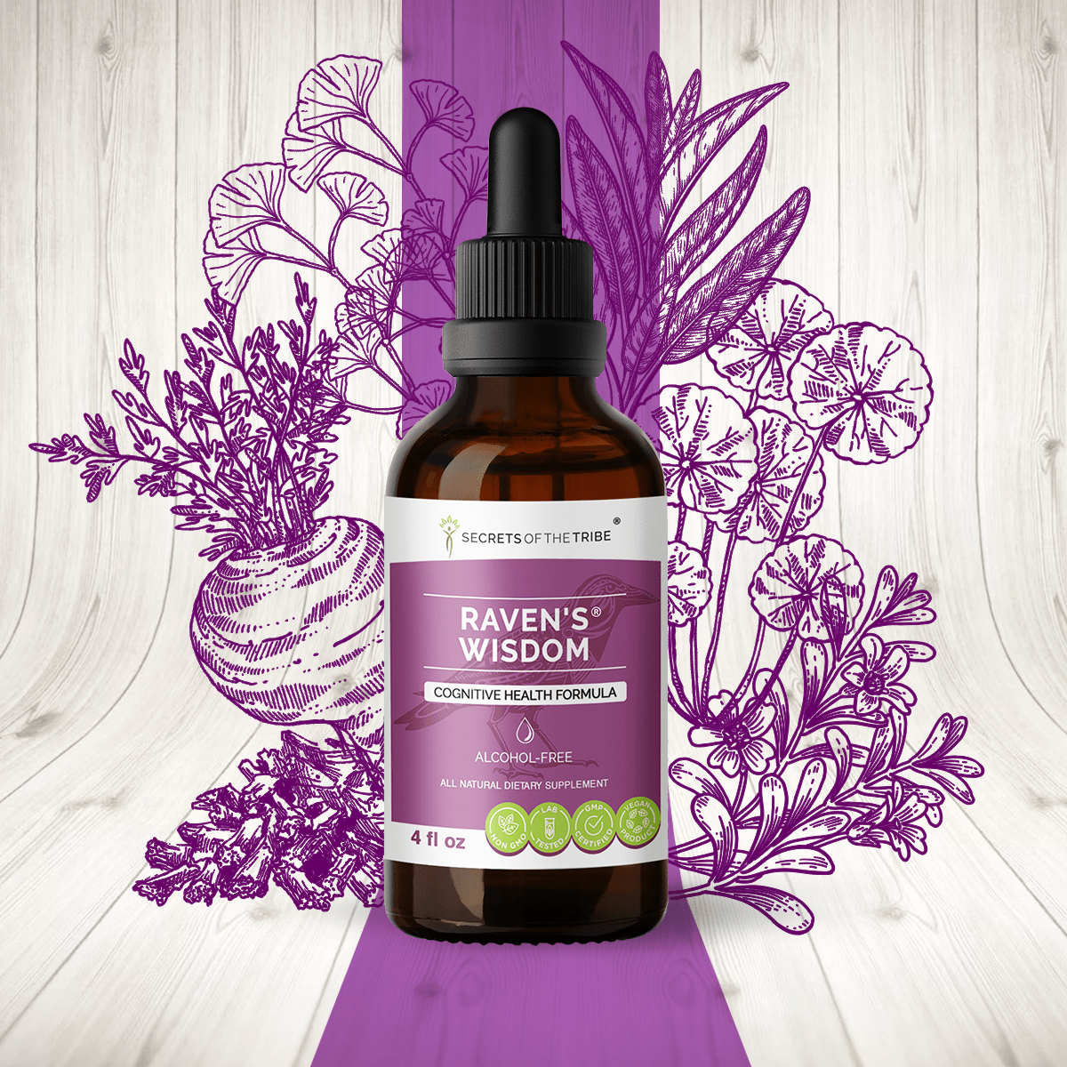 Raven's Wisdom - Cognitive Health Formula