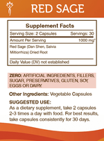 Red Sage Capsules