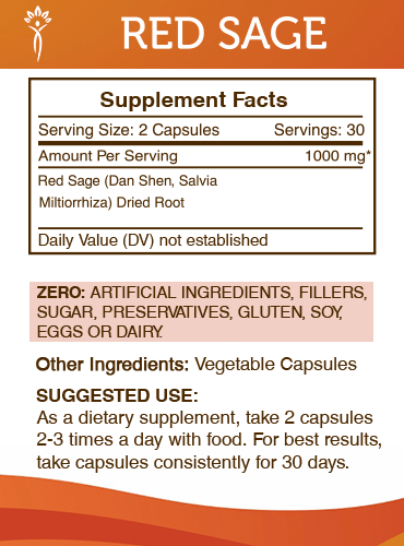 Red Sage Capsules