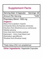 Stamina Secret Capsules - Energy/Endurance/Vigor